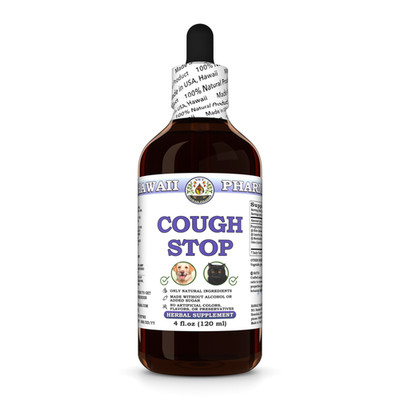 Cough Stop Herbal Formula Veterinary Liquid Herbal Extract