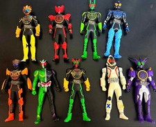 Kamen Rider OOO Action Figure Set, Collectible, Used