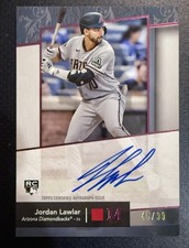 2024 Topps Museum Club #AA-JL Jordan Lawlar RC Rookie Auto Purple /99 Signature