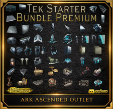 Tek Starter Bundle Premium-Ark Survival Ascended-Tek Structures-Oficial-AAO