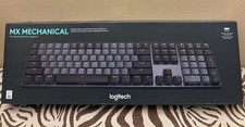 New Logitech MX Mechanical Wireless Performance Keyboard Graphite Tactile