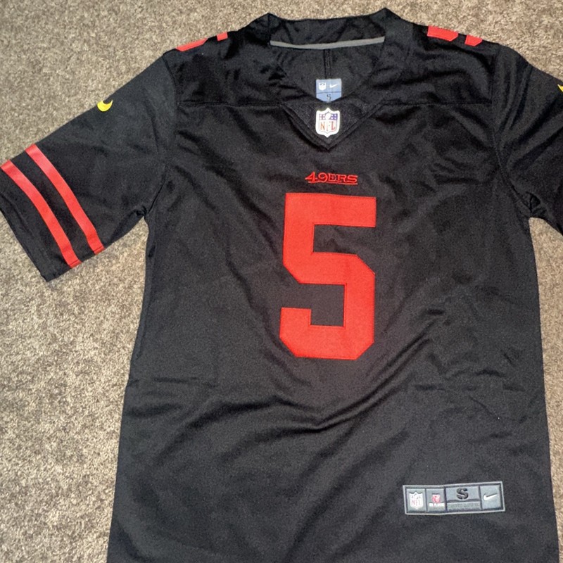 Trey Lance Fully Stitched NFL  49’s Jersey MENS SMALL