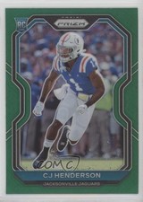 2020 Panini Prizm Rookie Green Prizm CJ Henderson #351 0q9m
