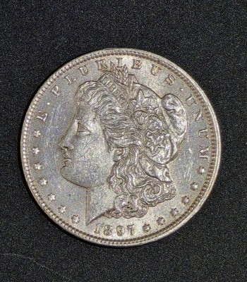 1897 MORGAN Silver $1 Dollar Coin PHILADELPHIA MINT Ungraded 