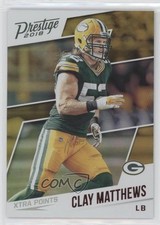 2018 Panini Prestige Xtra Points Red Clay Matthews #71 07rd