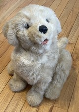 Vintage Joy For All Ageless Innovations Companion Golden Pup Animatronic Dog