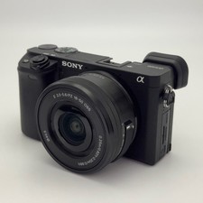 Sony Alpha A6400 4K Mirrorless Camera w/ 16-50mm Lens 24.2 MP Built-in Wi-Fi NFC
