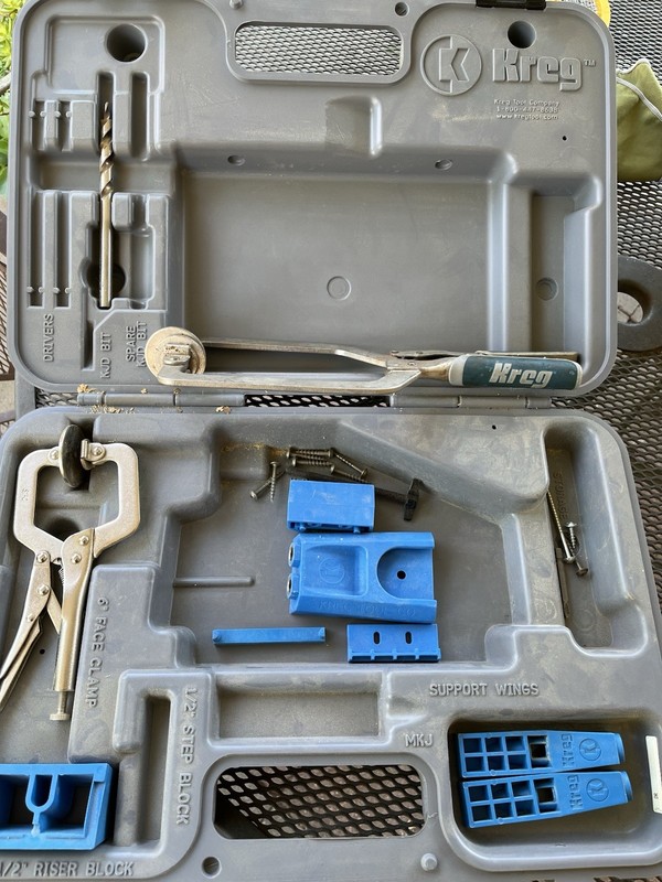 Kreg  Mini Jig Parts And Clamps With Case