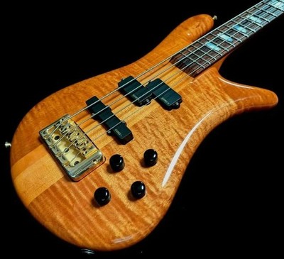 Spector Euro 4 Ultra Amber Finish Bass Guitar 2002
