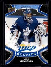 Veini Vehvilainen 2021-22 Upper Deck MVP #229 Blue Toronto Maple Leafs