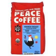 Organic French Roast Ground Coffee, Dark Roast 12 oz 340 g