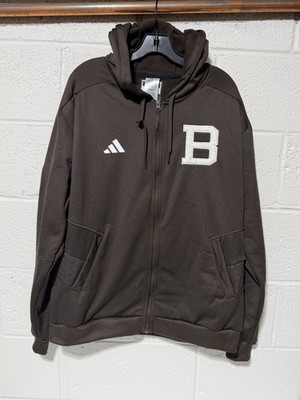 St. Bonaventure Bonnies Hoodie Sweatshirt Mens XL Brown NCAA Basketball Adidas