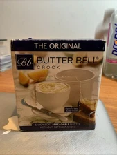 The Original Butter Bell Crock by L. Tremain Keeper Gloss, in box.