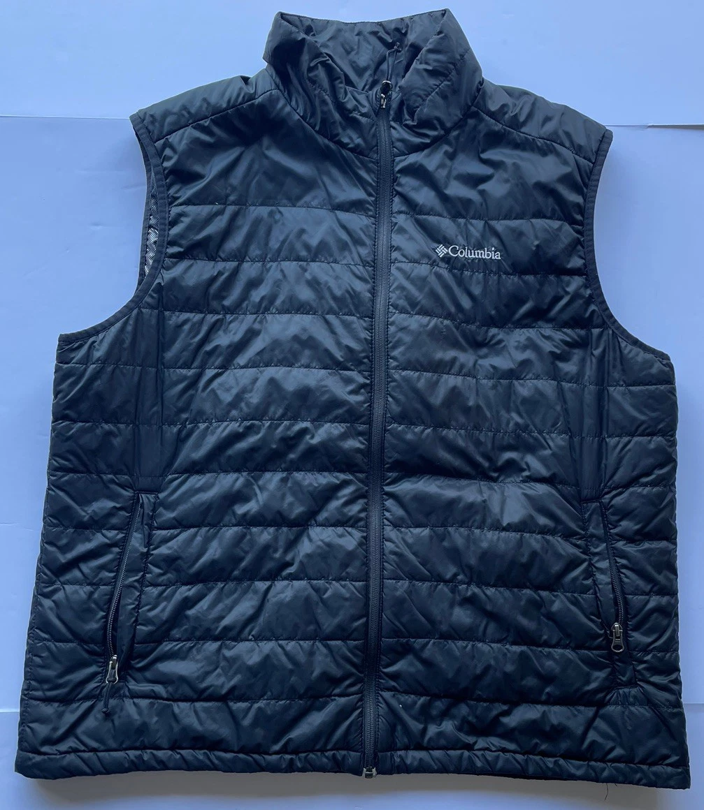 Columbia Insulated Omni-Heat Winter Vest Black Men's XL