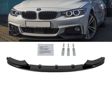 Performance Schwarz glanz lackiert Frontspoiler f�r BMW F32 F33 F36 mit M-Paket
