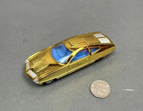 Vintage Original Dinky Toys No 352 Yellow Ed Straker's Car Gerry Anderson-L@@K!