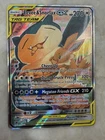 Eevee & Snorlax GX SM169 Holo Sun & Moon Promo Pokemon Card