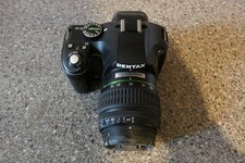 Pentax K-M DSLR Digital Camera Working w/ SMC Pentax-DA 18-55mm F/3.5-5.6