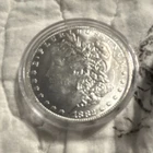 1882 Morgan Silver Dollar $1 Coin 0.9 Fine Silver in Protective Case