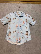 RSVLTS Shirt Mens Medium The Sandlot Wendy Peffercorn Beast Summer Button Up-009