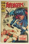 Avengers #50 1968 Vintage Marvel Comic Hawkeye Hercules Wasp Goliath