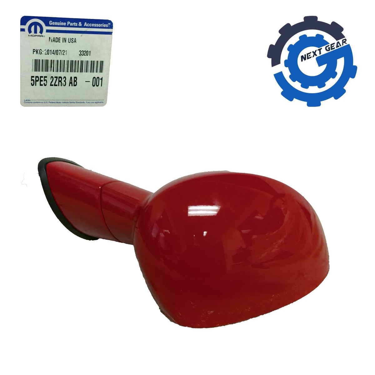 Mopar Right Side Red Mirror for 2015 Dodge Challenger 5PE52ZR3AB