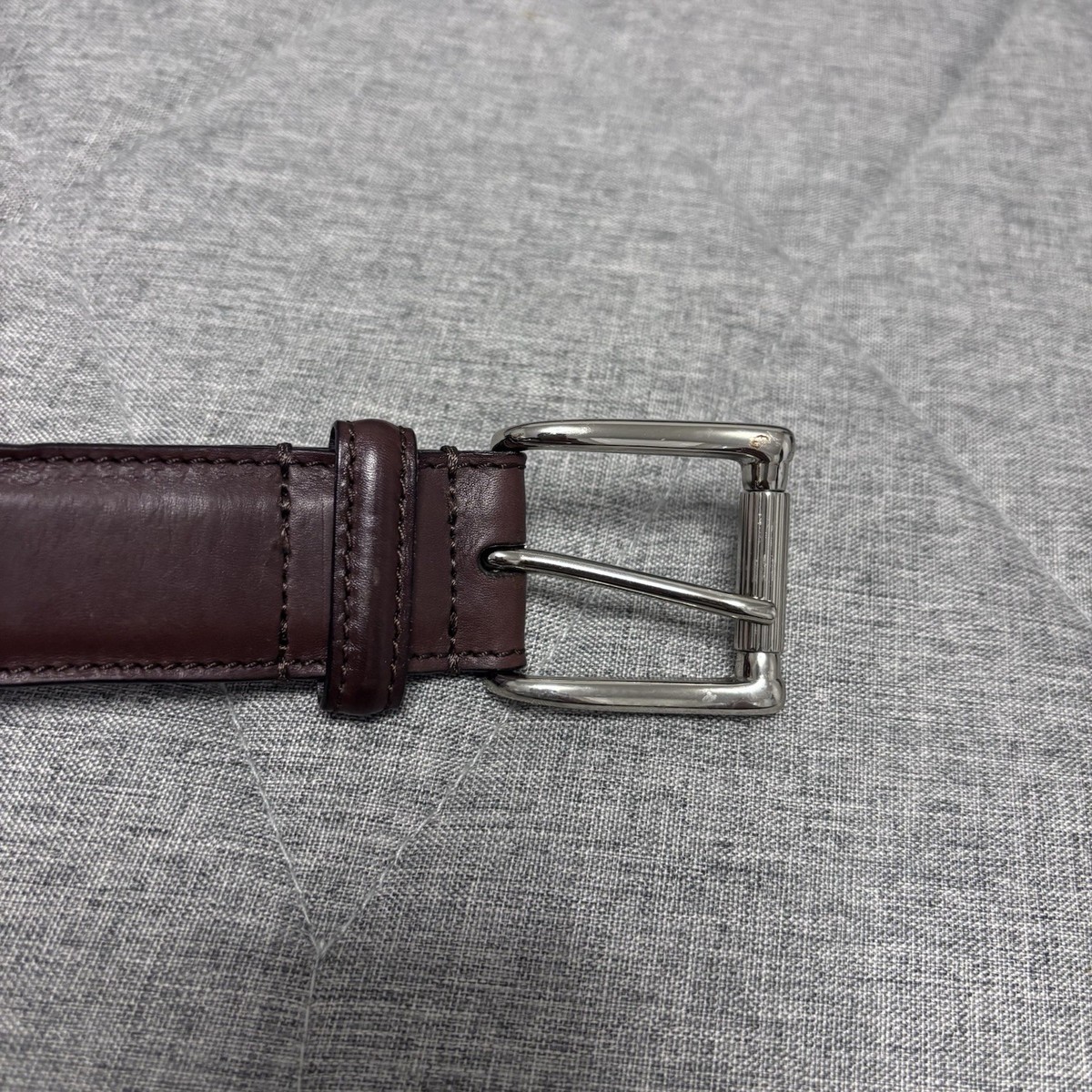 Barneys New York Genuine Leather Dress Belt Sz 34 Business 