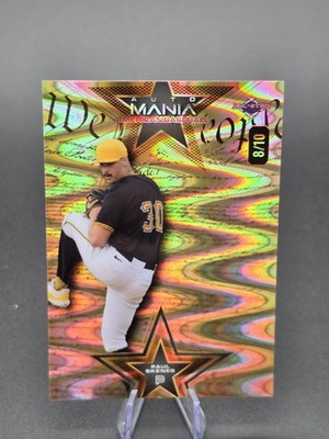 Paul Skenes 2024 National Exclusive Wild Card Auto Mania RC Pirates 3/10