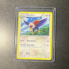 Pokemon TCG Braviary 88/98 Emerging Powers Holo Rare 100 HP English 2011