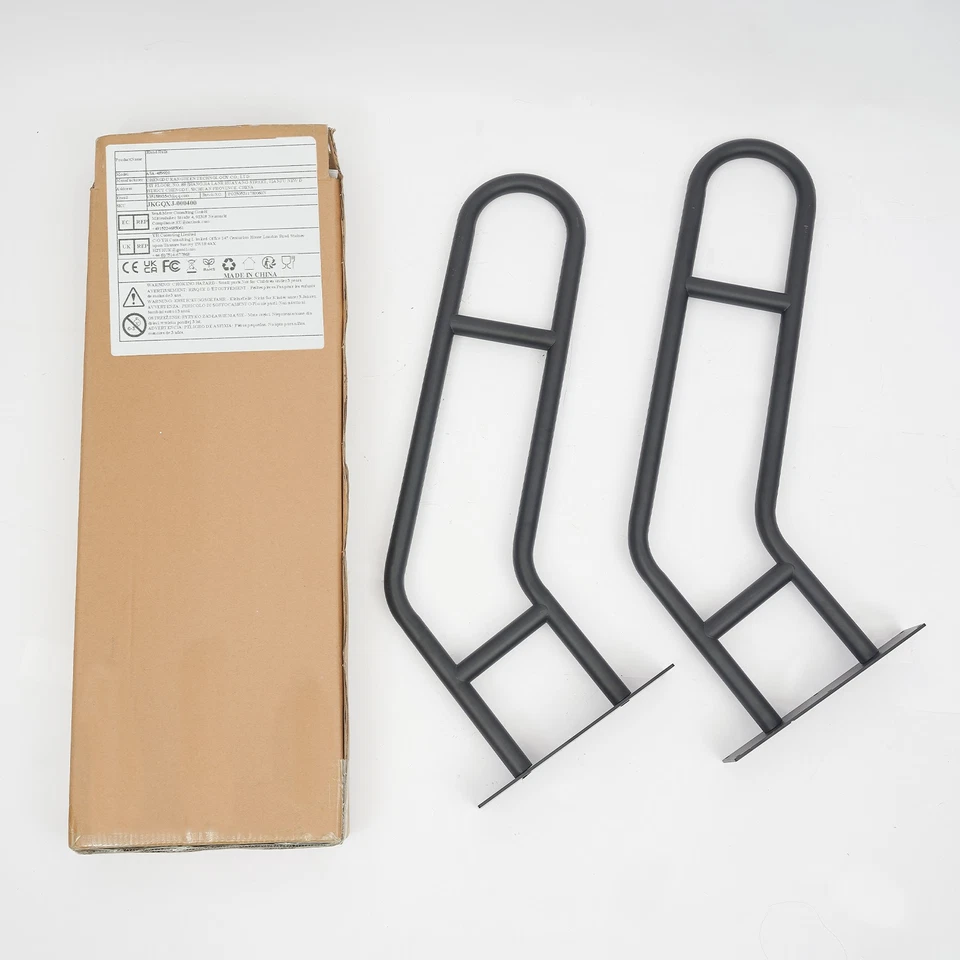 2pcs-30in Handrails for Outdoor Steps, Wall Mounted Handrail, Stair Handrails - Image 4 of 4