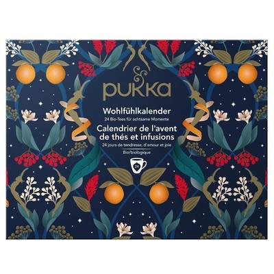 Pukka Tee Adventskalender 2025   24 Bio-Tees, Geschenkidee, Wohlfühlkalender