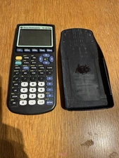 Texas Instruments TI-83 Plus Graphing Calculator with Slip Cover - Black TESTED