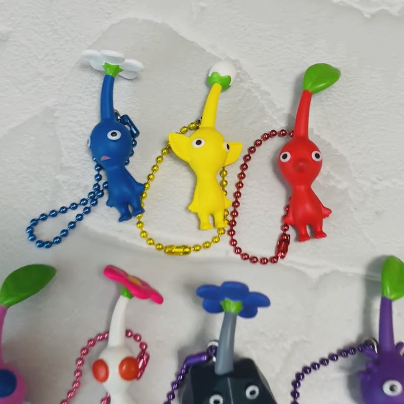 Pikmin mimi Keychain Mascot Vol, 1 & Vol, 2 complete set 16type