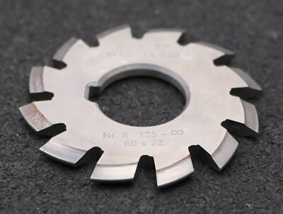 DOLD Zahnformfräser m= 1,5mm No. 8 für Z= 135-00 EGW 20° gear profile cutter