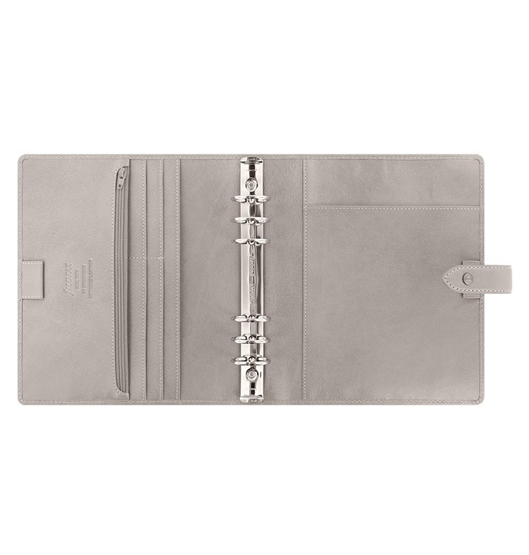 Filofax Personal Compact Zip Malden Organizer met Polsbandje - stone