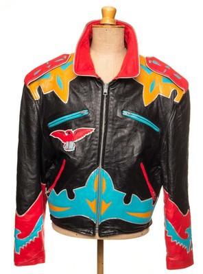 JEFF HAMILTON BIKER LEATHER JACKET 