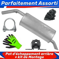 Pot d'échappement Peugeot 2008