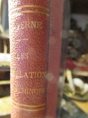 Les tribulations d'un chinois en Chine. 1870 Jules Verne Edit J.Hetzel TBE - Photo 1/4