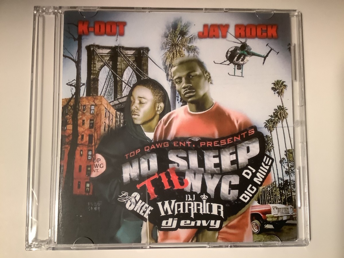 KーPOP CD K Dot (Kendrick Lamar) & Jay Rock - No Sleep Til NYC CD Rare