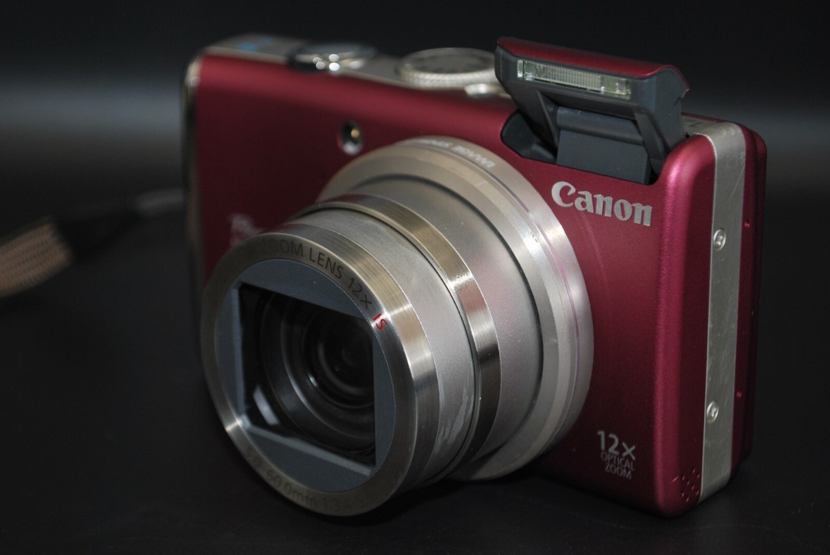 Canon PowerShot SX200 IS Digital Camera Pink 12.1 MP 12x