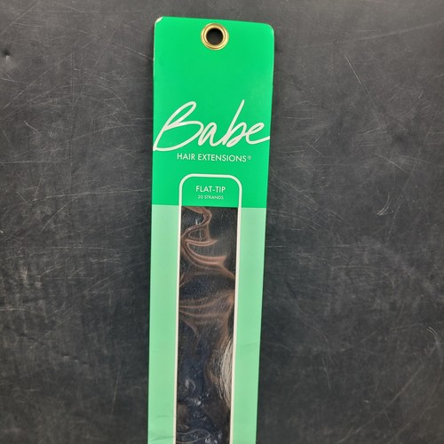 Babe 100% Remy Human Hair Betty #1 22" Straight Extensions 20 Pieces Flat-Tip - Picture 2 of 8