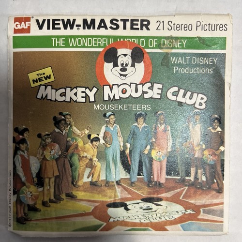 Set Of Two Vintage View Masters With Reels Batman / Benji / Mickey Mouse Club - Picture 8 of 11