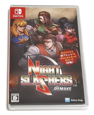 Night Slashers: Remake (Nintendo Switch) Japan Import [Multi-Language]