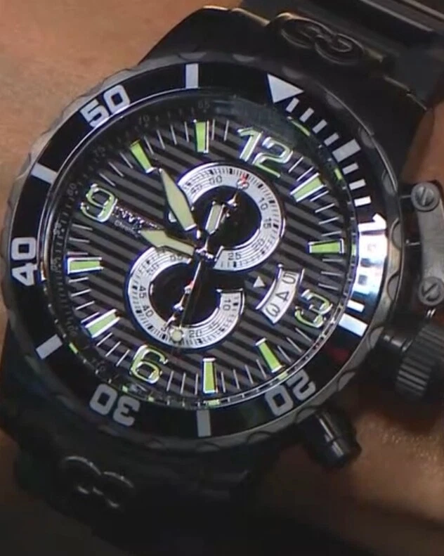 Invicta Corduba Ibiza 52mm Mitternachtsschwarz W Chronograph & Date- Link - Bild 2 von 4
