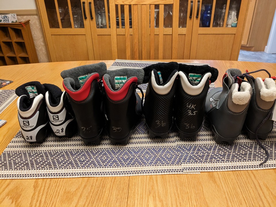 Salomon Junior Classic SNS Profil Nordic Ski Boots Many Sizes eBay