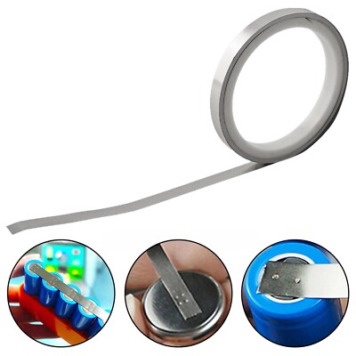 10M Nickel Plated Plate Strip Tape Sheet For DIY Li Spot Weld Tool New