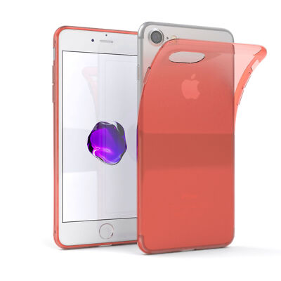 Ultra Slim Cover für Apple iPhone 8 / 7 Plus TPU Case Silikon Hülle Orange