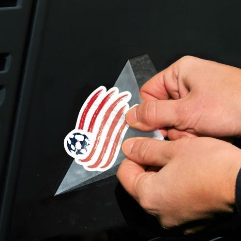 New England Revolution Perfect Cut 4"x4" Color Decal (NEW) Auto Sticker Emblem - Picture 1 of 1