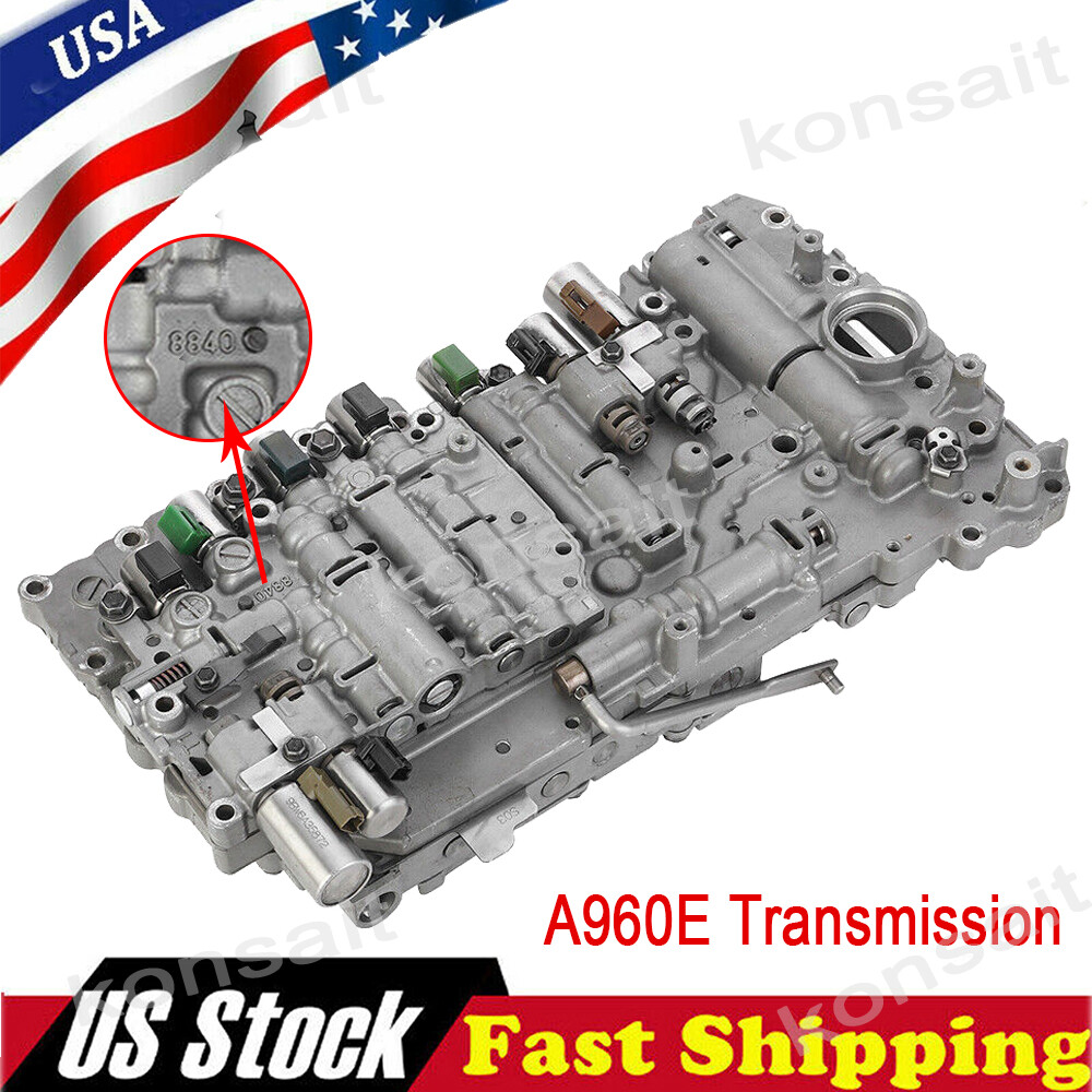 A960E 6 Speed Transmission Valve Body With Solenoids For LEXUS