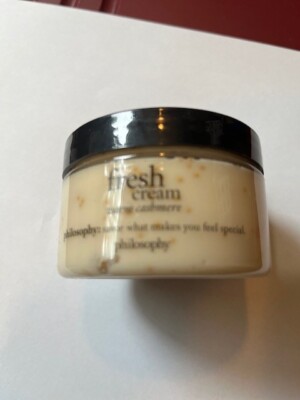 Philosophy Fresh Cream Warm Cashmere Hydrating Body Cloud Cream 4 Oz jar   NEW!!